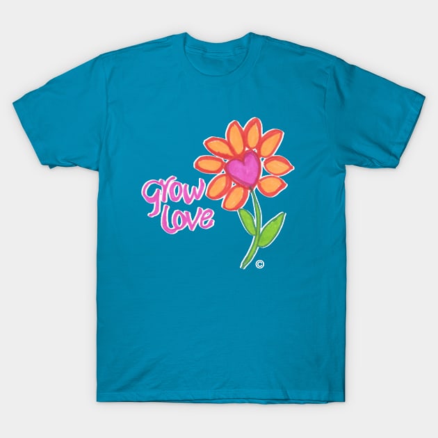 Grow Love© T-Shirt by Show OFF Your T-shirts!™